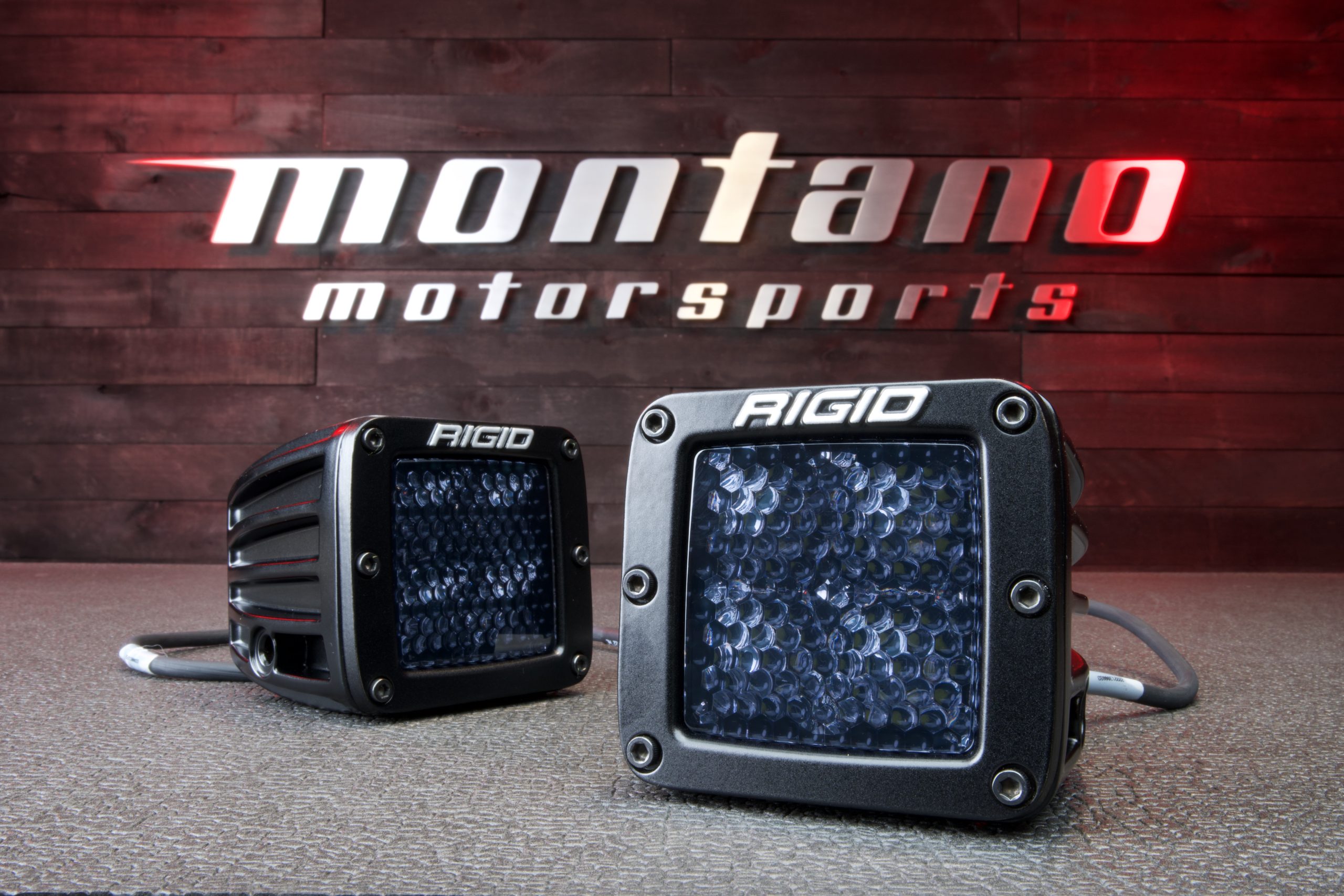 Rigid Industries D-Series Pro Spot Diffused Midnight Pods – Montano ...